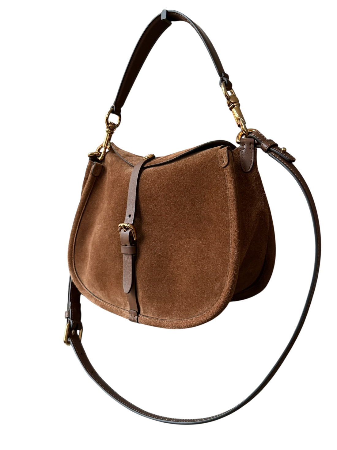 ETRO Tote Bag Pony aus Wildleder mit zwei abnehmbaren Schulterriemen
