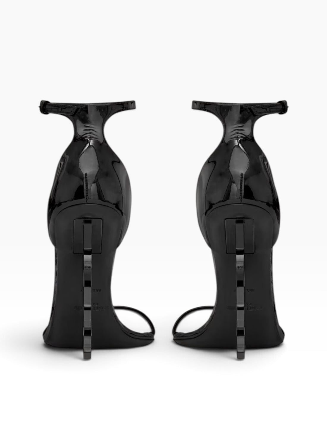 Sandales YSL Opyum en cuir verni, taille 38