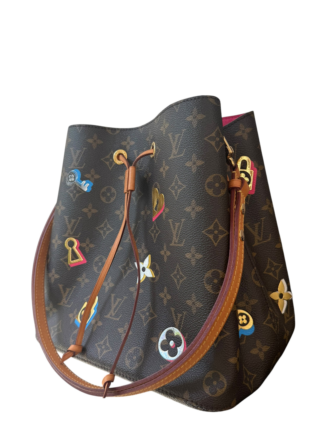 Louis Vuitton Néonoé MM aus dem Monogram Love Lock Canvas