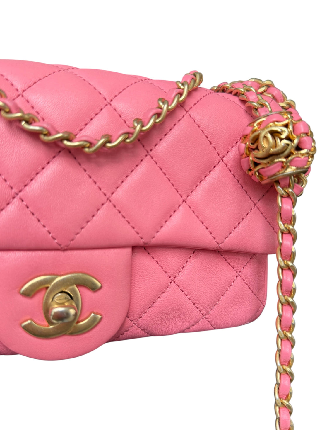 Chanel Classic Flap Bag Mini Rectangular aus der beliebten „Pearl Crush“ Kollektion
