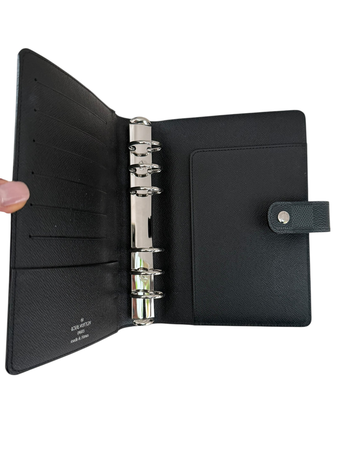 Louis Vuitton Agenda fonctionnel MM in Damier Graphite