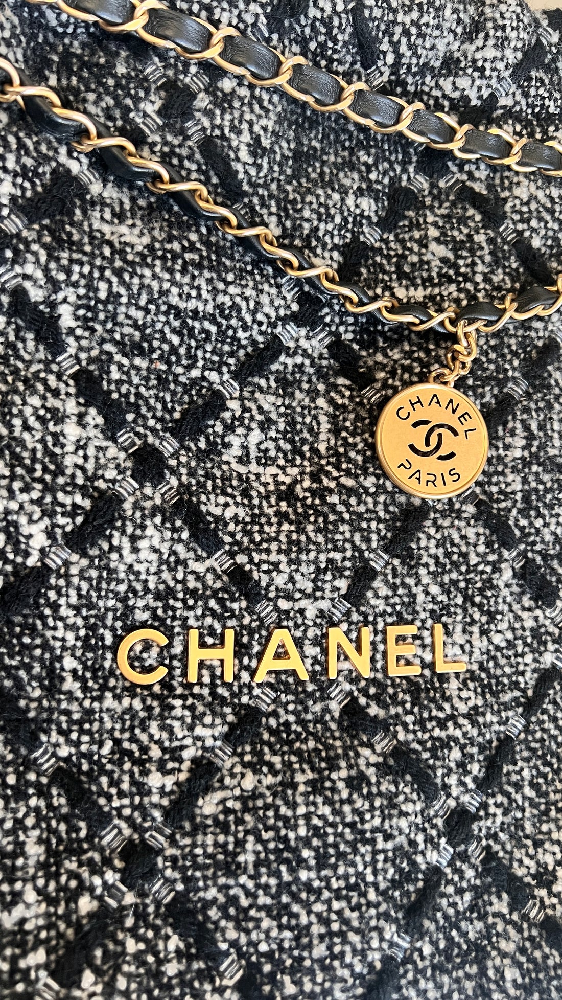 Chanel 22 Tweed Wolle