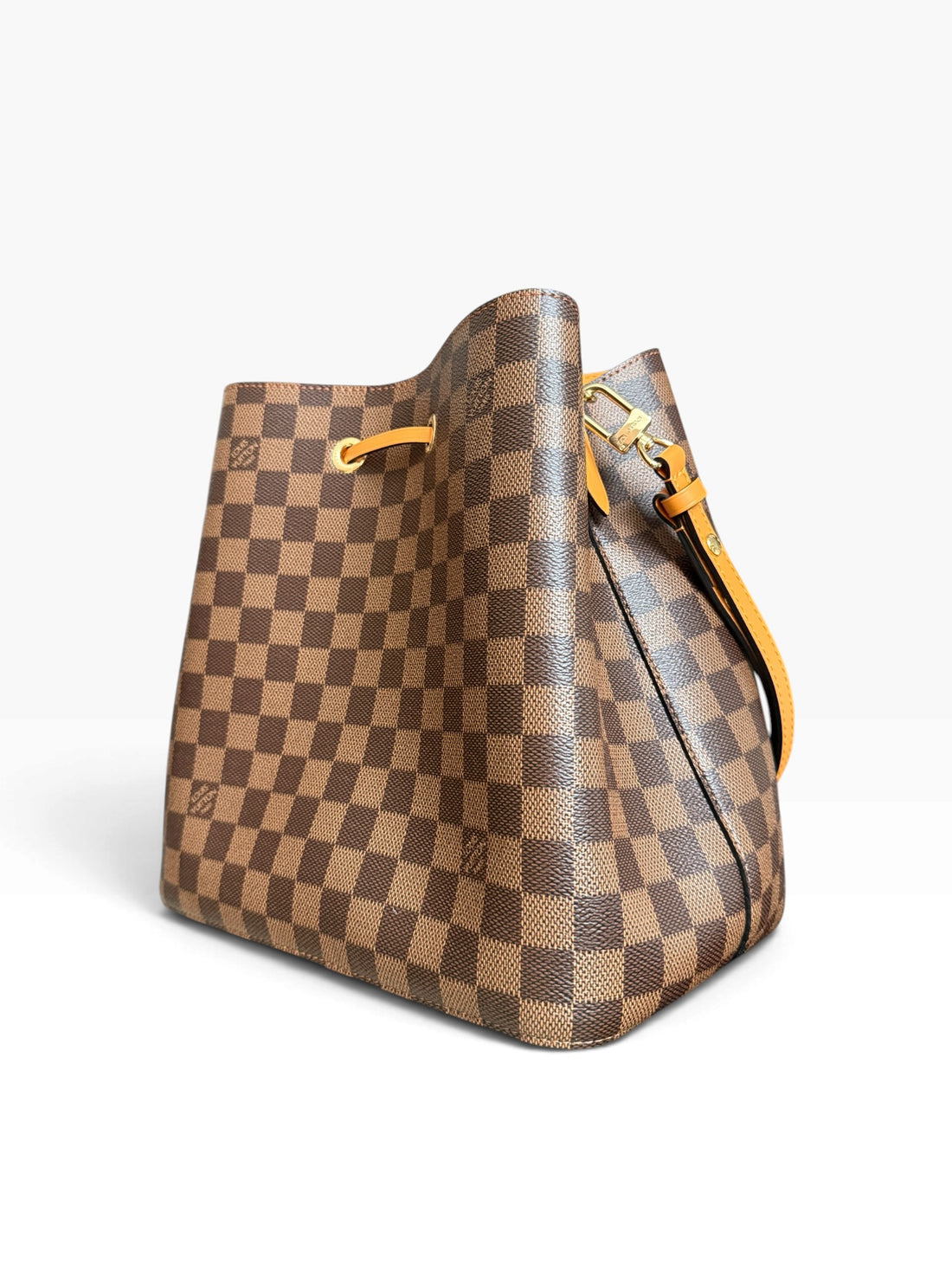 Louis Vuitton Néonoé MM Damier Ebene Safran