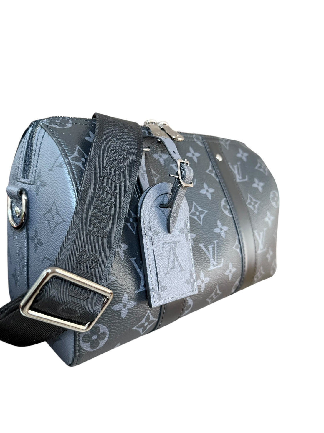 Louis Vuitton City Keepall Monogram Eclipse Reverse Canvas.