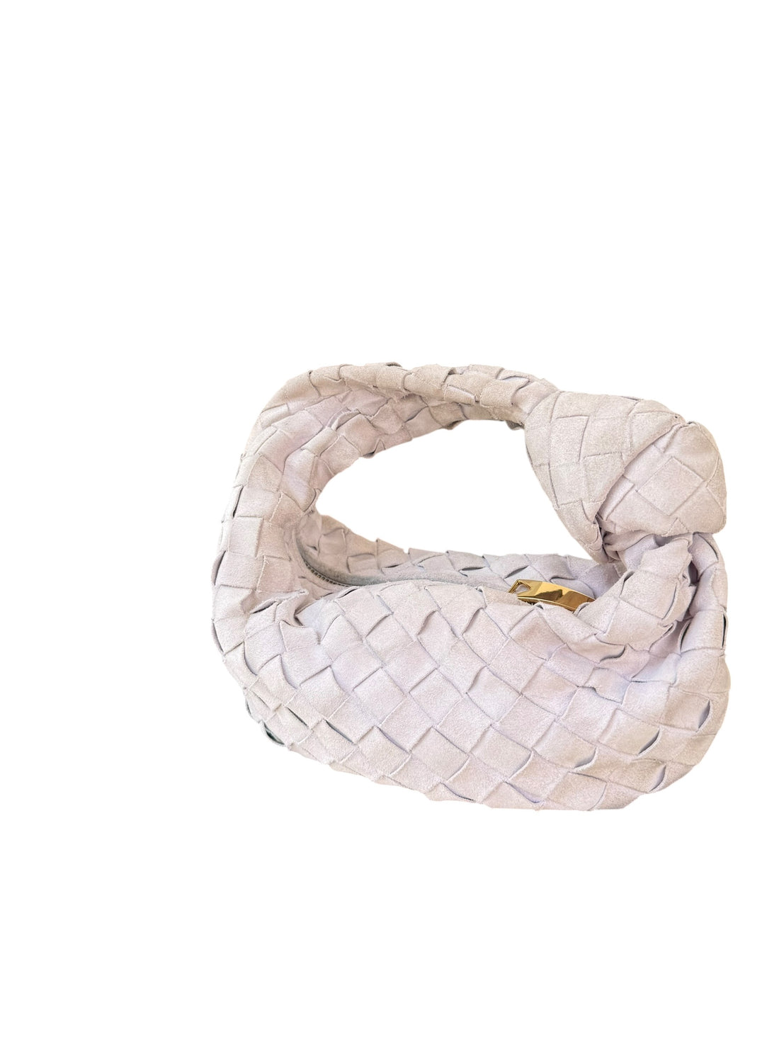 Bottega Veneta Mini Jodie in der Farbe Chalk / Kreide.