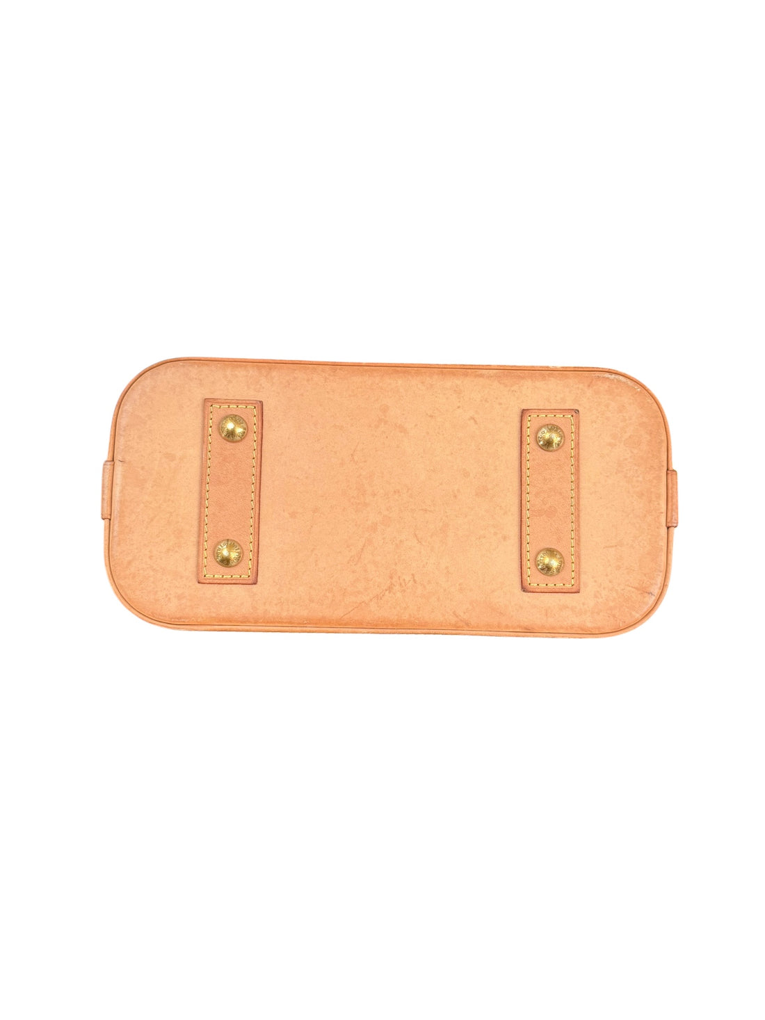 Louis Vuitton Alma BB Monogram Canvas mit abnehmbarem Schulterriemen.