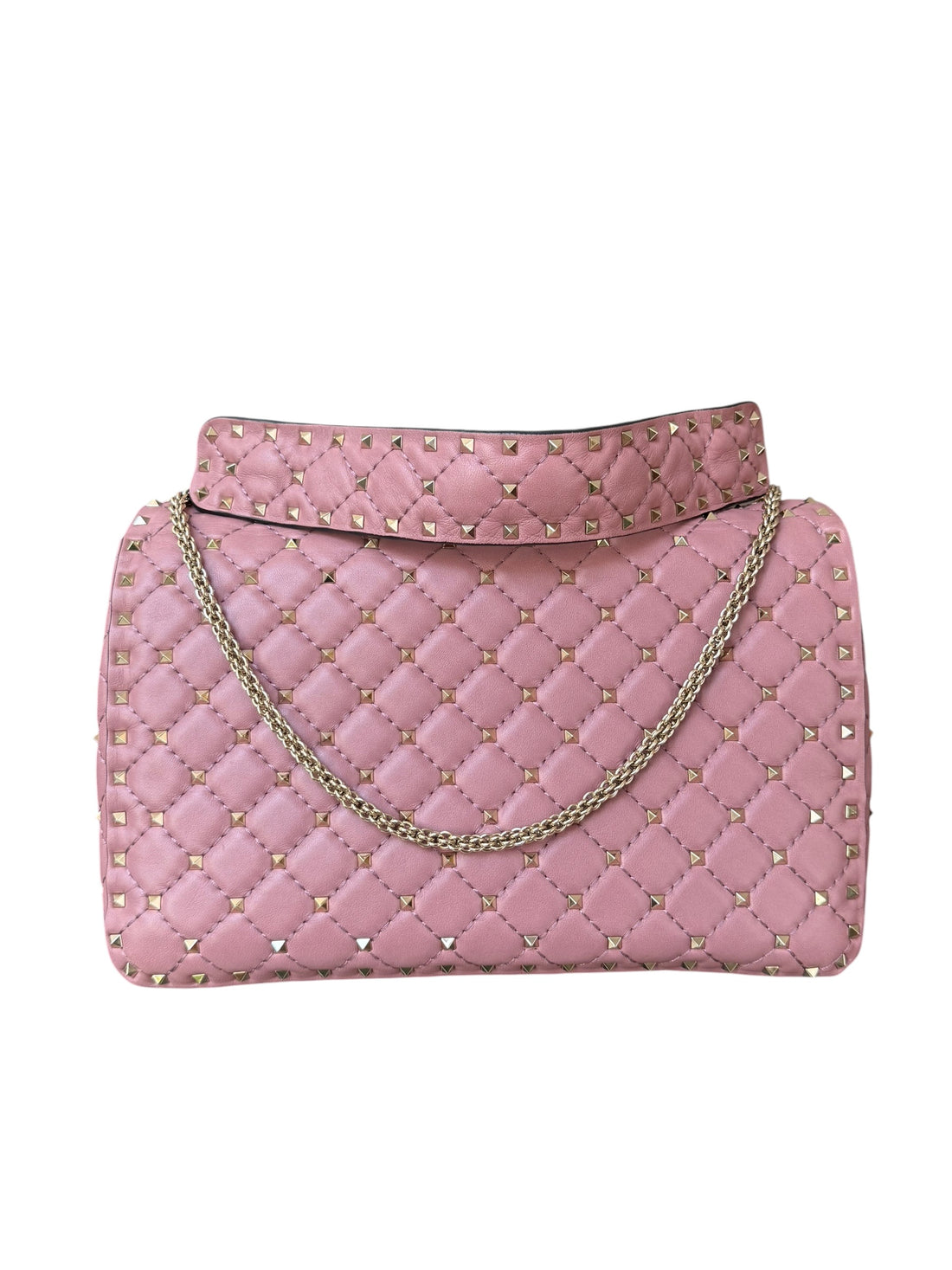 Valentino Garavani Spike Tasche in der Farbe rosa-nude