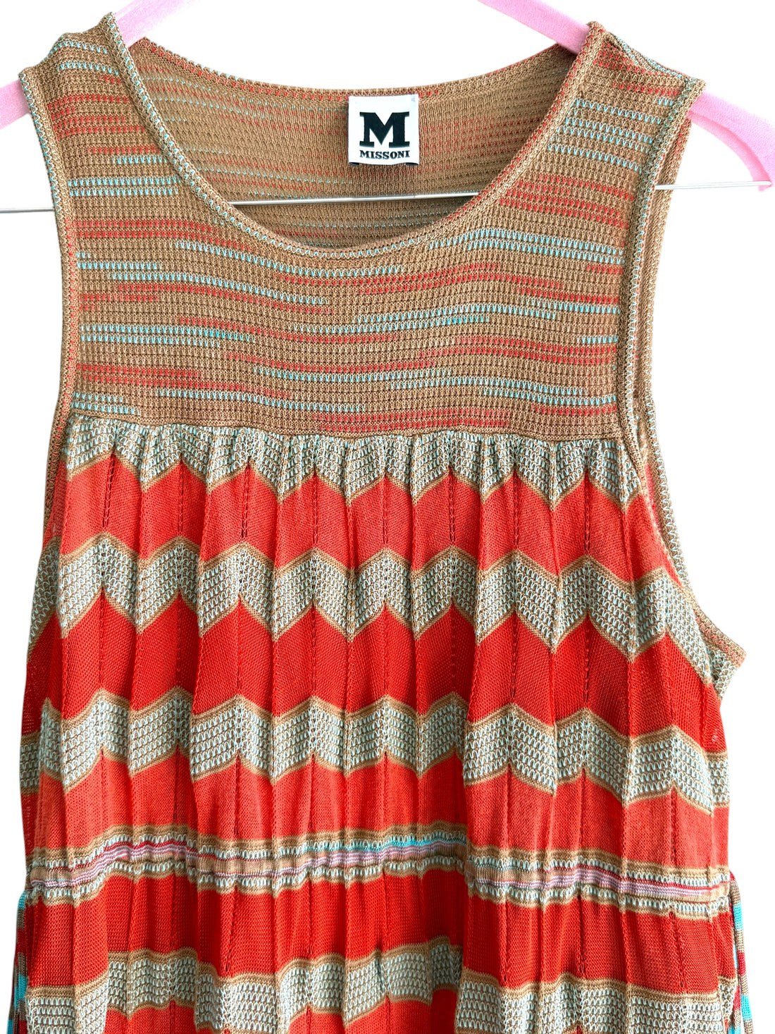 Missoni ärmelloses Strickkleid von M Missoni,