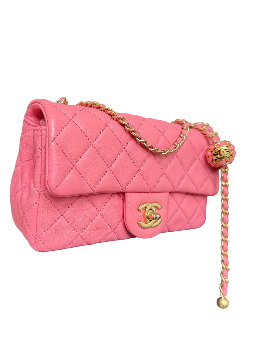 Chanel Classic Flap Bag Mini Rectangular aus der beliebten „Pearl Crush“ Kollektion
