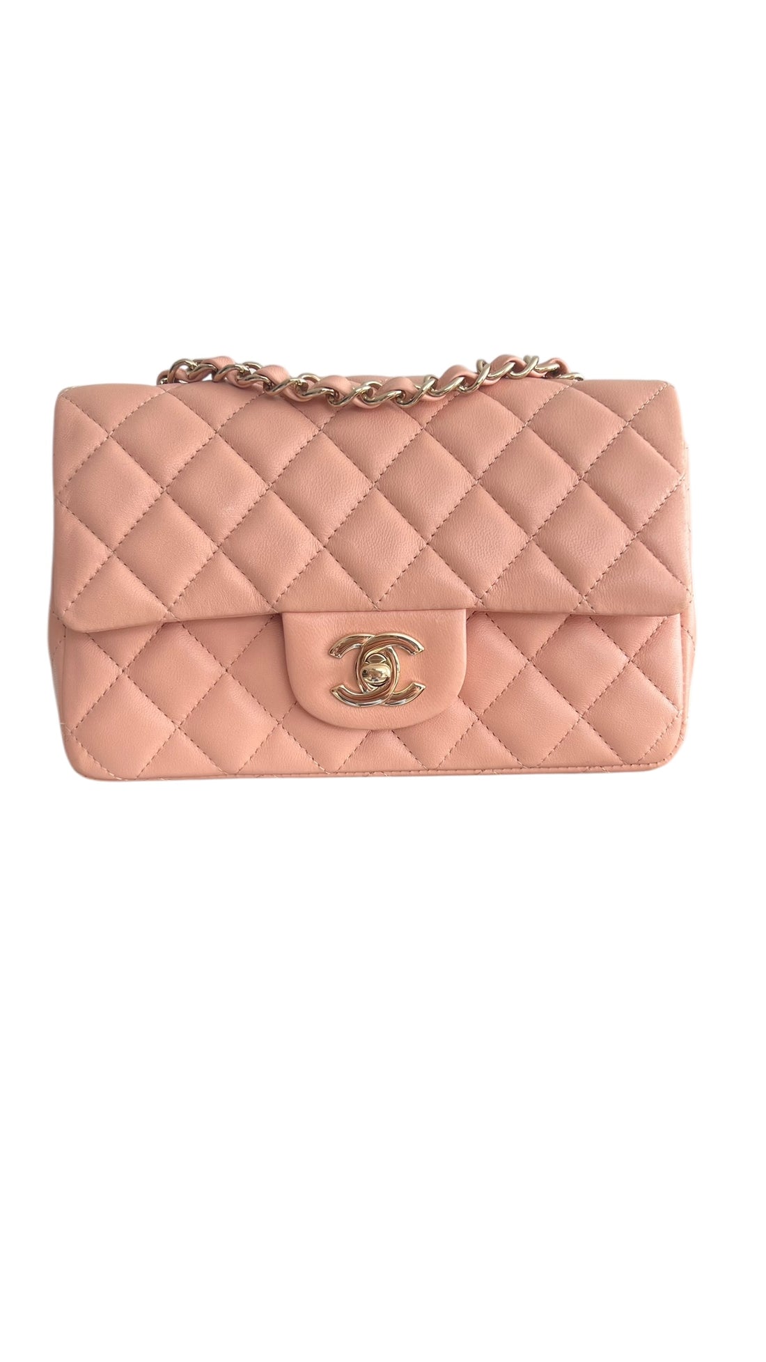 Chanel Timeless Classic Mini Rectangular aus Lammleder