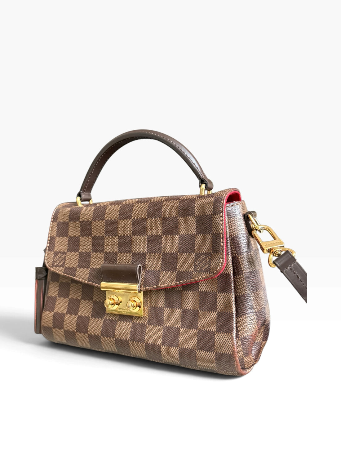 Louis Vuitton Croisette aus Damier Ebene Canvas