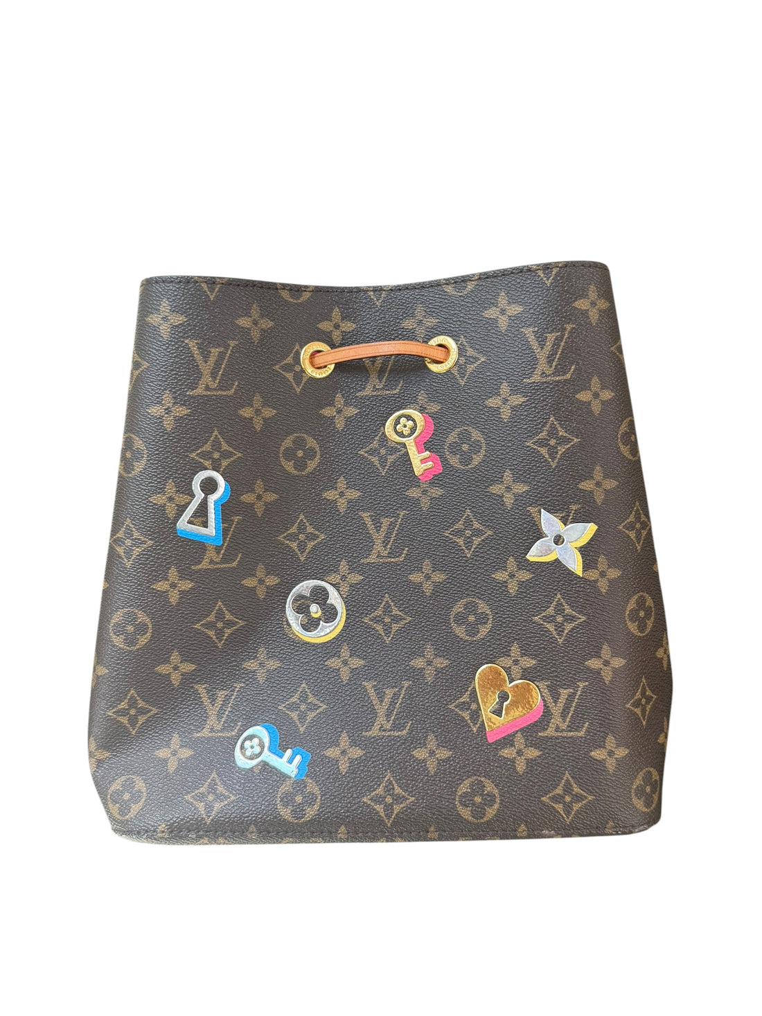 Louis Vuitton Néonoé MM aus dem Monogram Love Lock Canvas