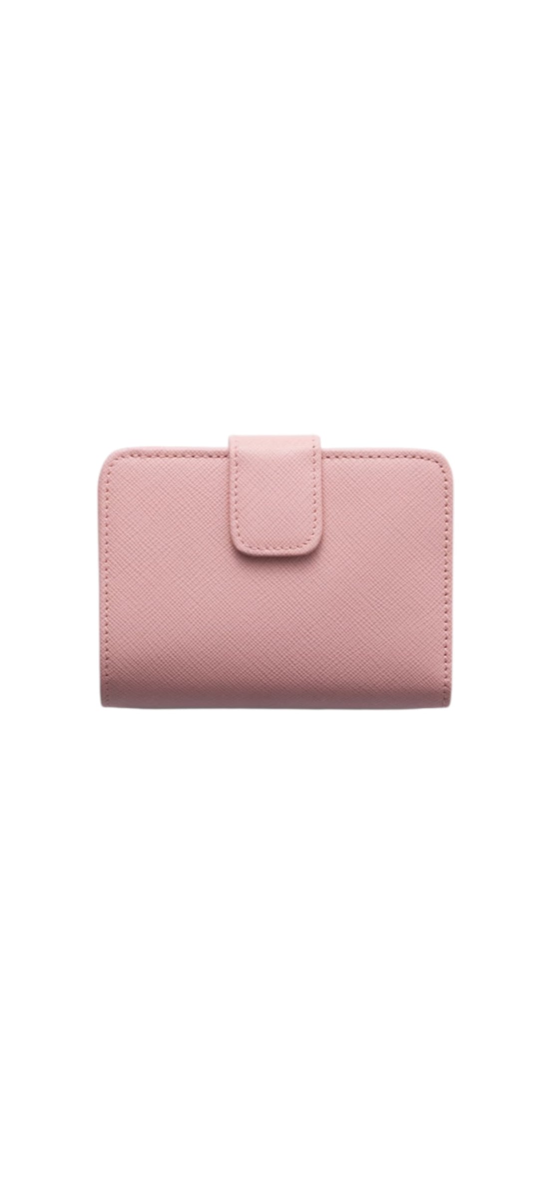 PRADA Portemonnaie aus Saffiano Leder in der Farbe rosa aus der aktuellen Kollektion