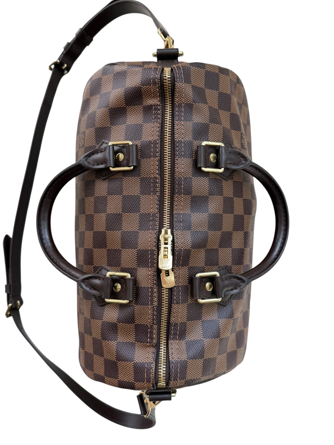 Louis Vuitton Speedy 30 Damier Ebene Canvas.