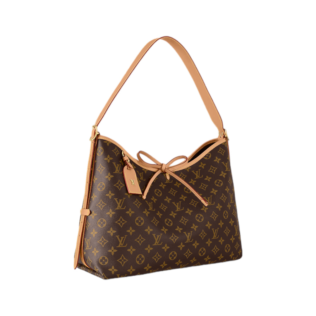 Louis Vuitton Carry All CarryAll MM Monogram Canvas