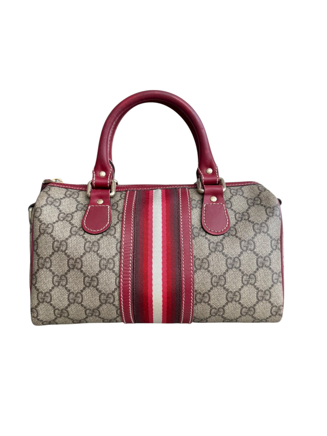 Gucci small Joy Boston Bag GG Supreme Web