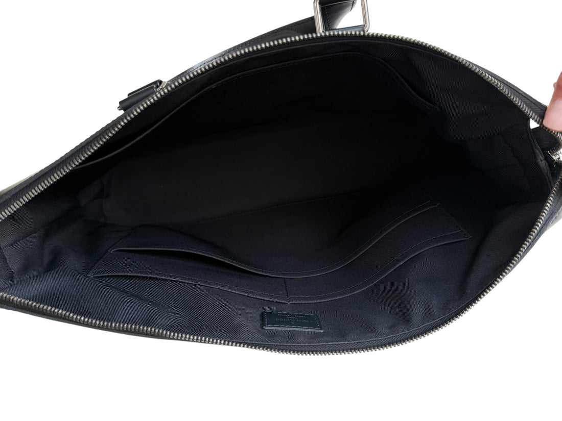 Louis Vuitton Briefcase Explorer Monigrsm Eclipse mit abnehmbaren und verstellbaren Schulterriemen