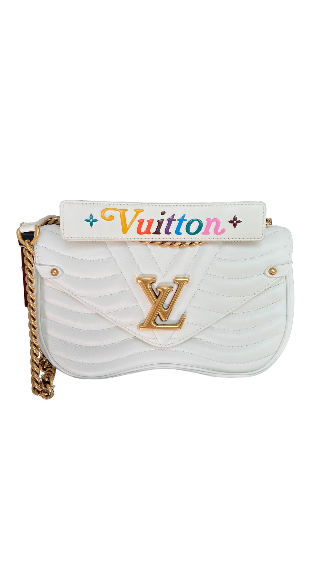 Louis Vuitton New Wave Chain Bag in der Farbe Snow