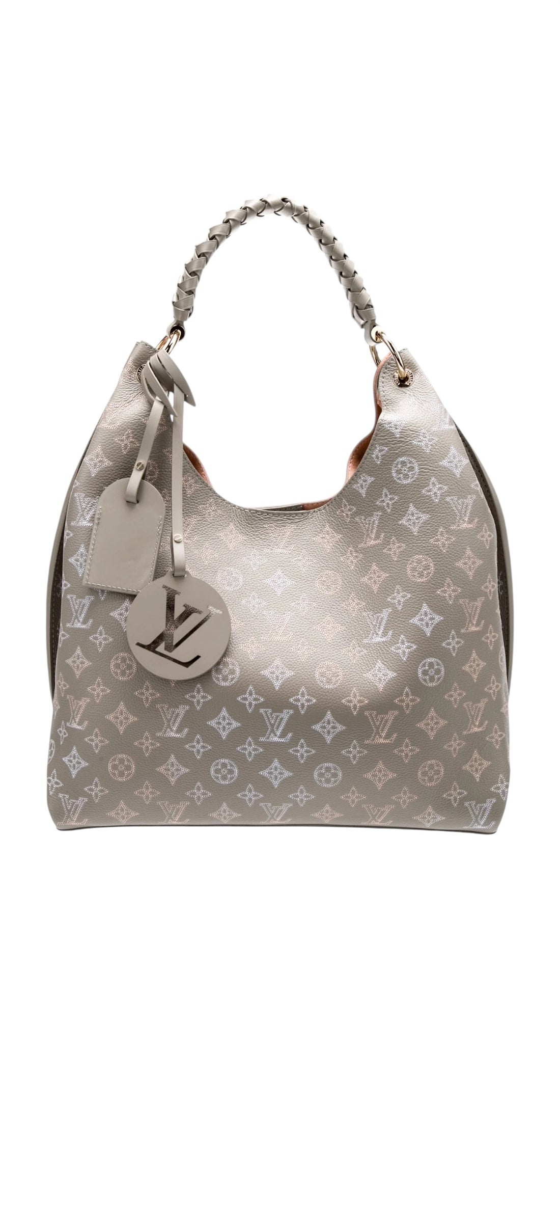 Louis Vuitton Carmel Beuteltasche aus Mahina Kalbsleder