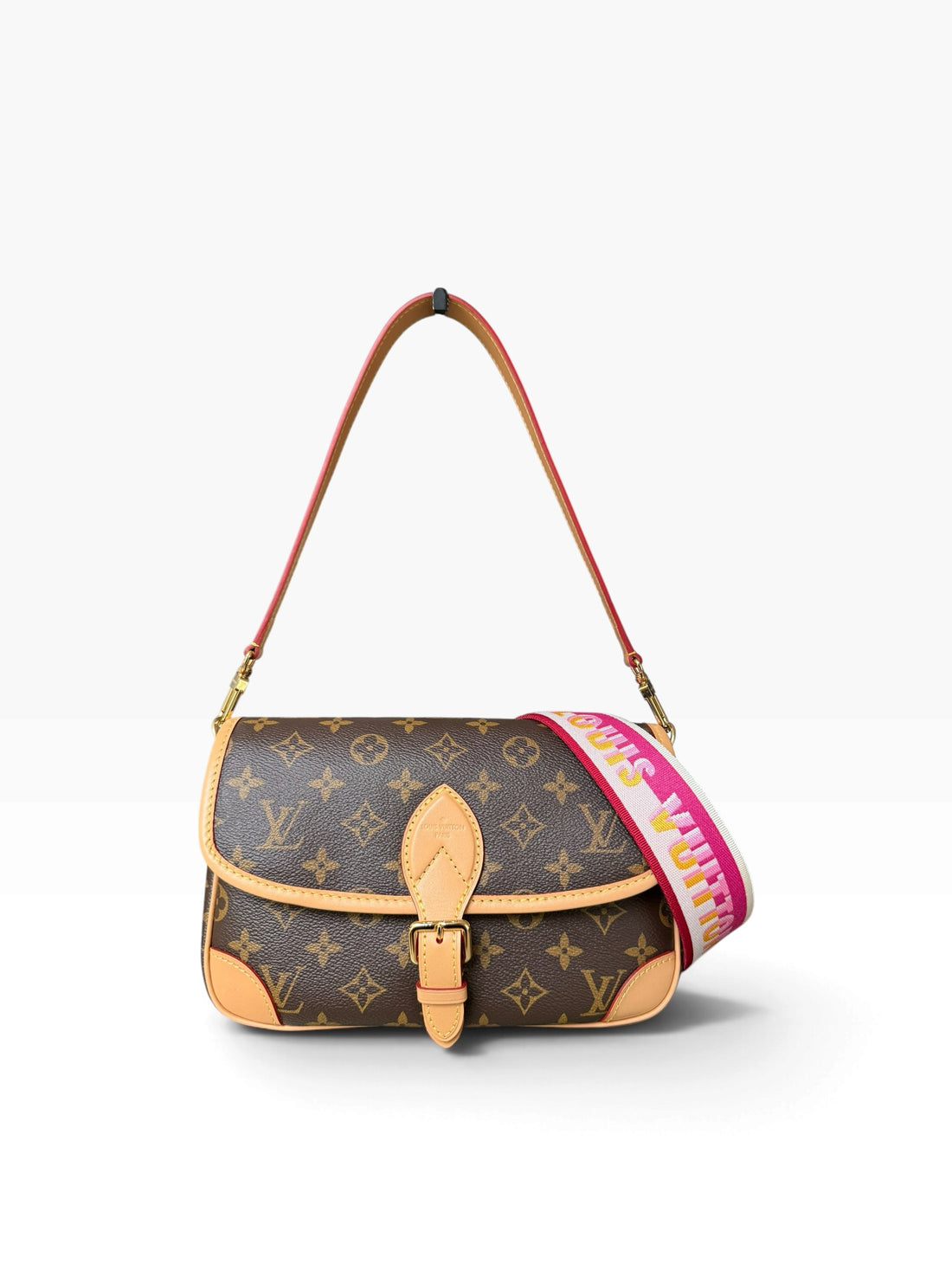Louis Vuittion Diane Fuchsia Monogram Canvas