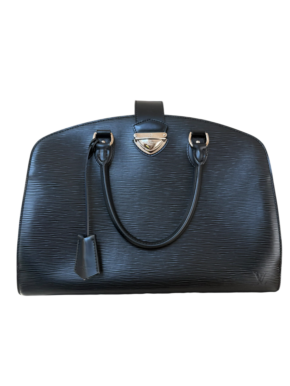 Louis Vuitton Pont Neuf GM Handtasche aus schwarzem Epi-Leder