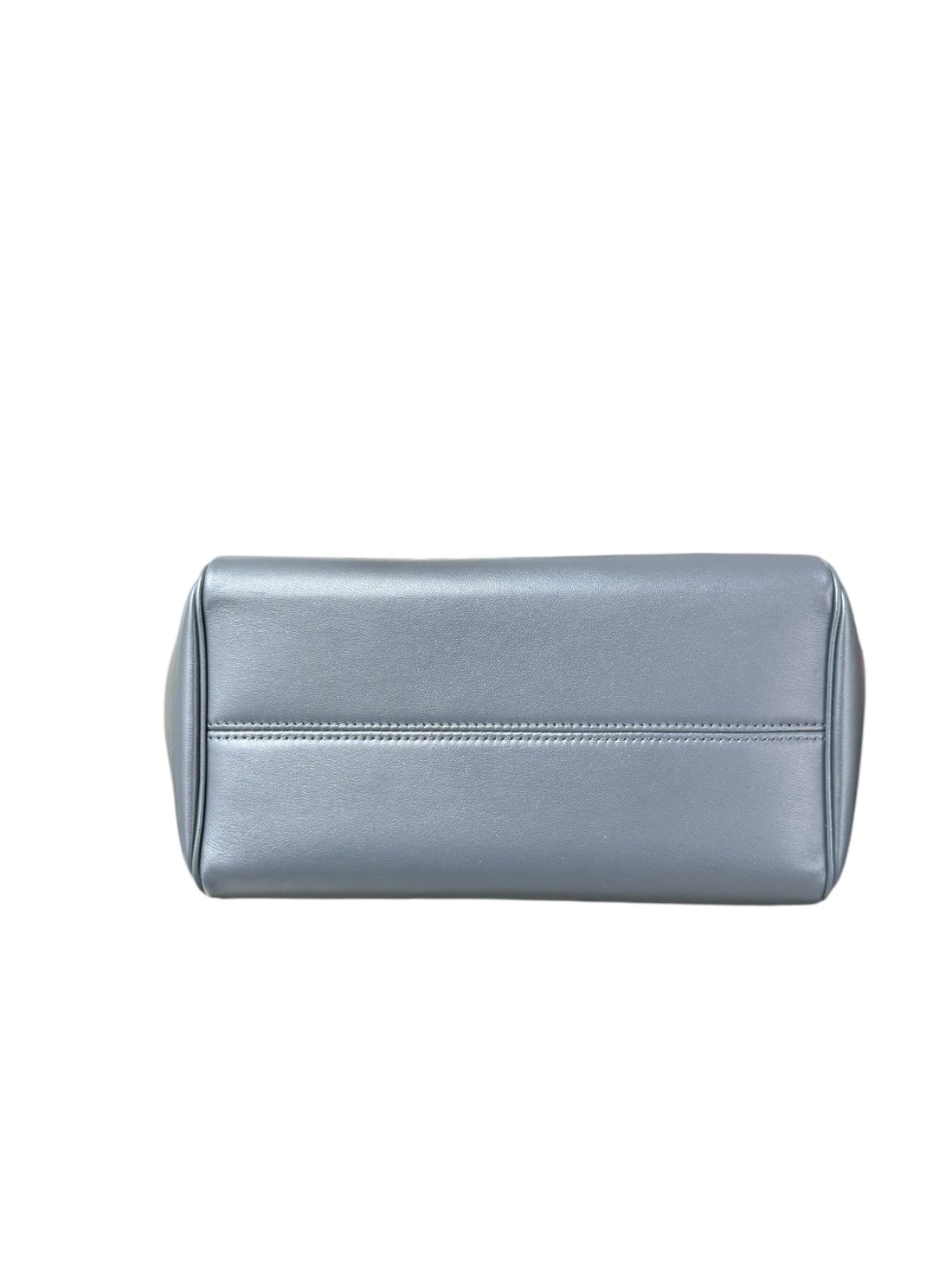 Celine Drawstring Cabas Triomphe Tasche in elegantem Grau aus weichem Kalbsleder