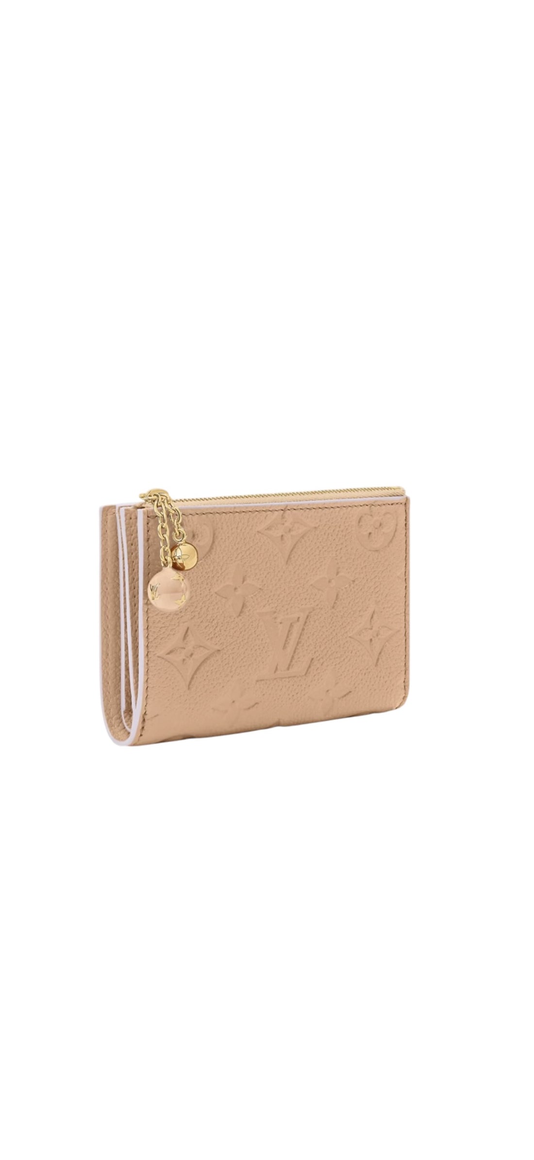 Louis Vuitton Lisa Wallet Haselnuss beige