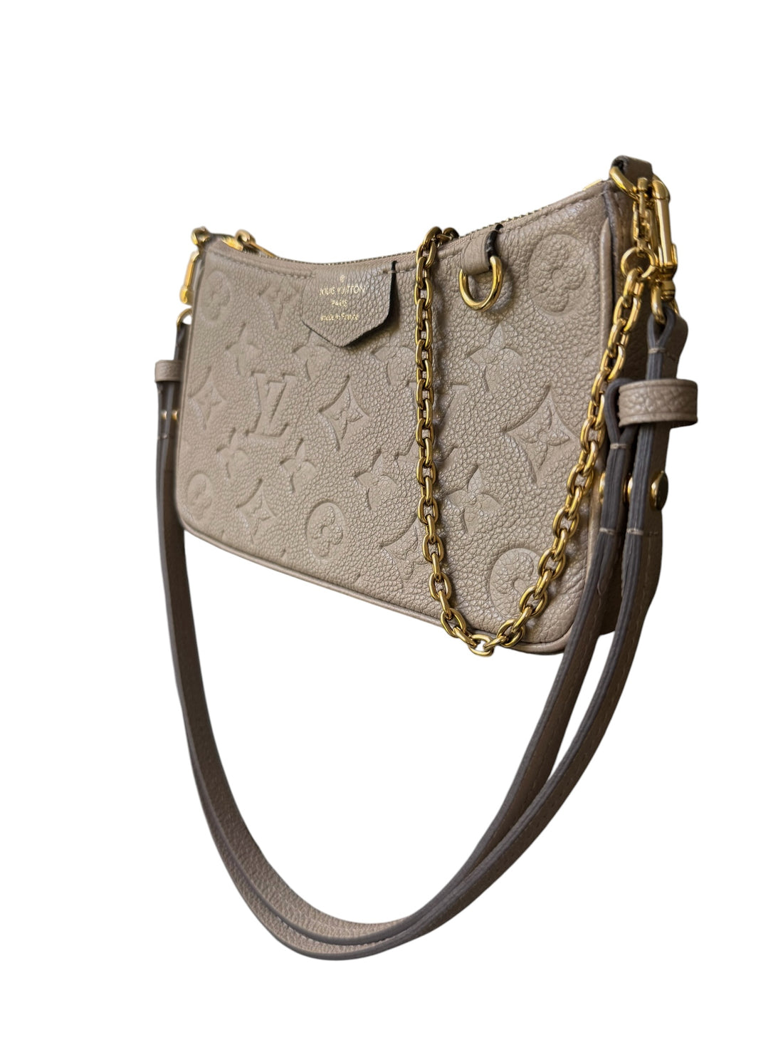 Louis Vuitton Easy Pouch on Strap in Monogram Empreinte Leder.