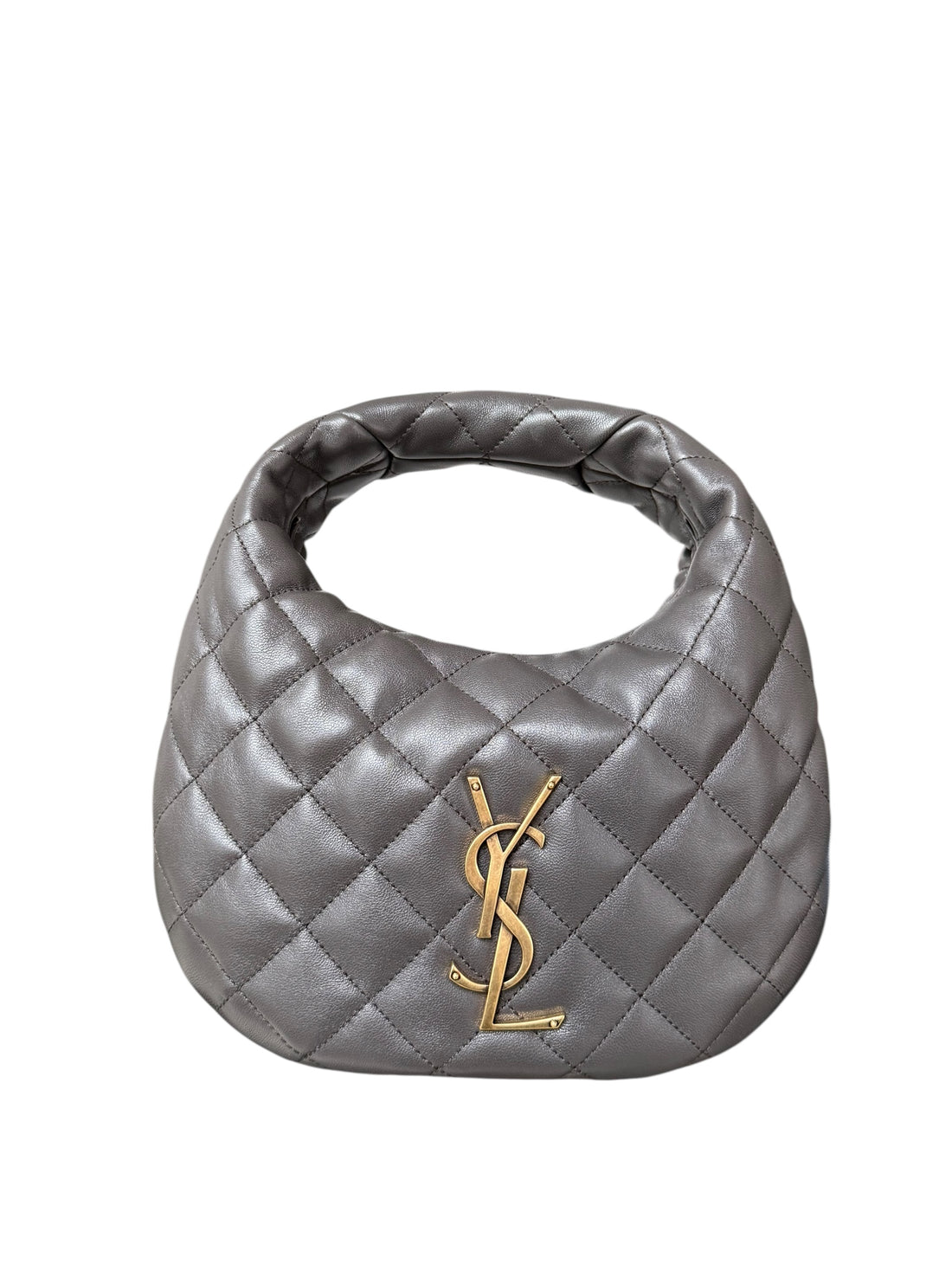 YSL Saint Laurent Icarino aus Neppaleder in der Farbe Urban Grey