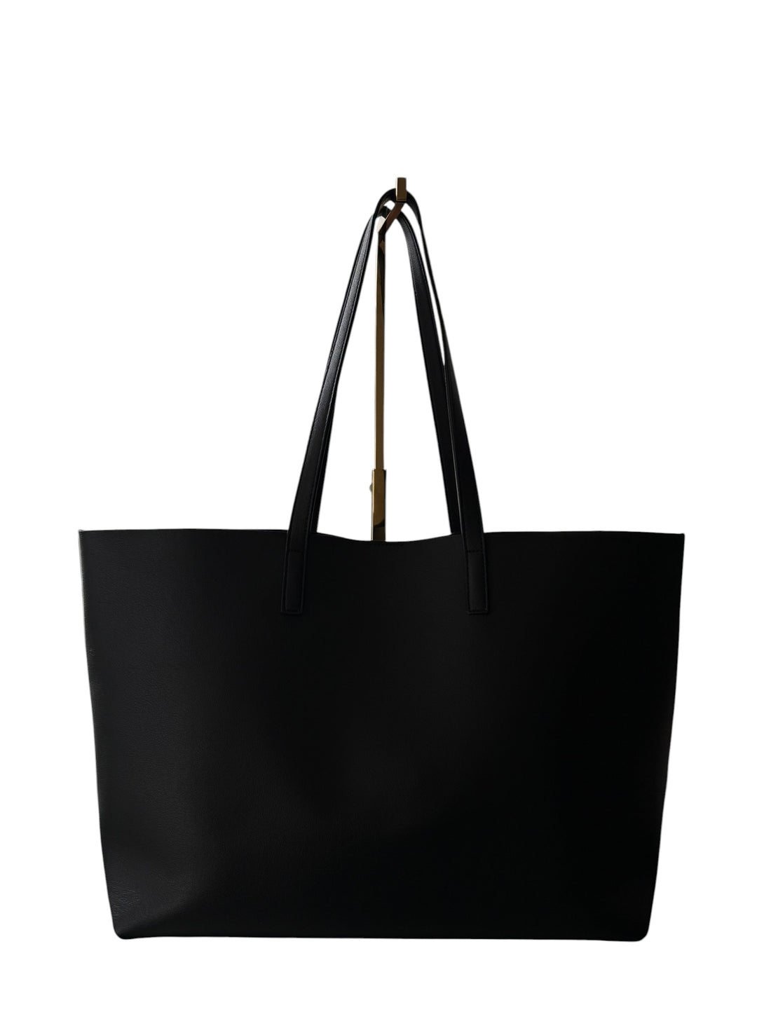 YSL Shopper aus schwarzem Leder
