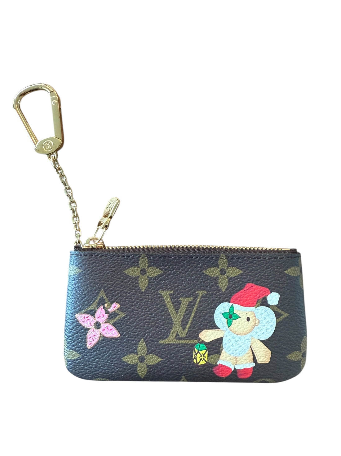 Louis Vuitton Vivienne Candy Factory Key Pouch in Monogram.