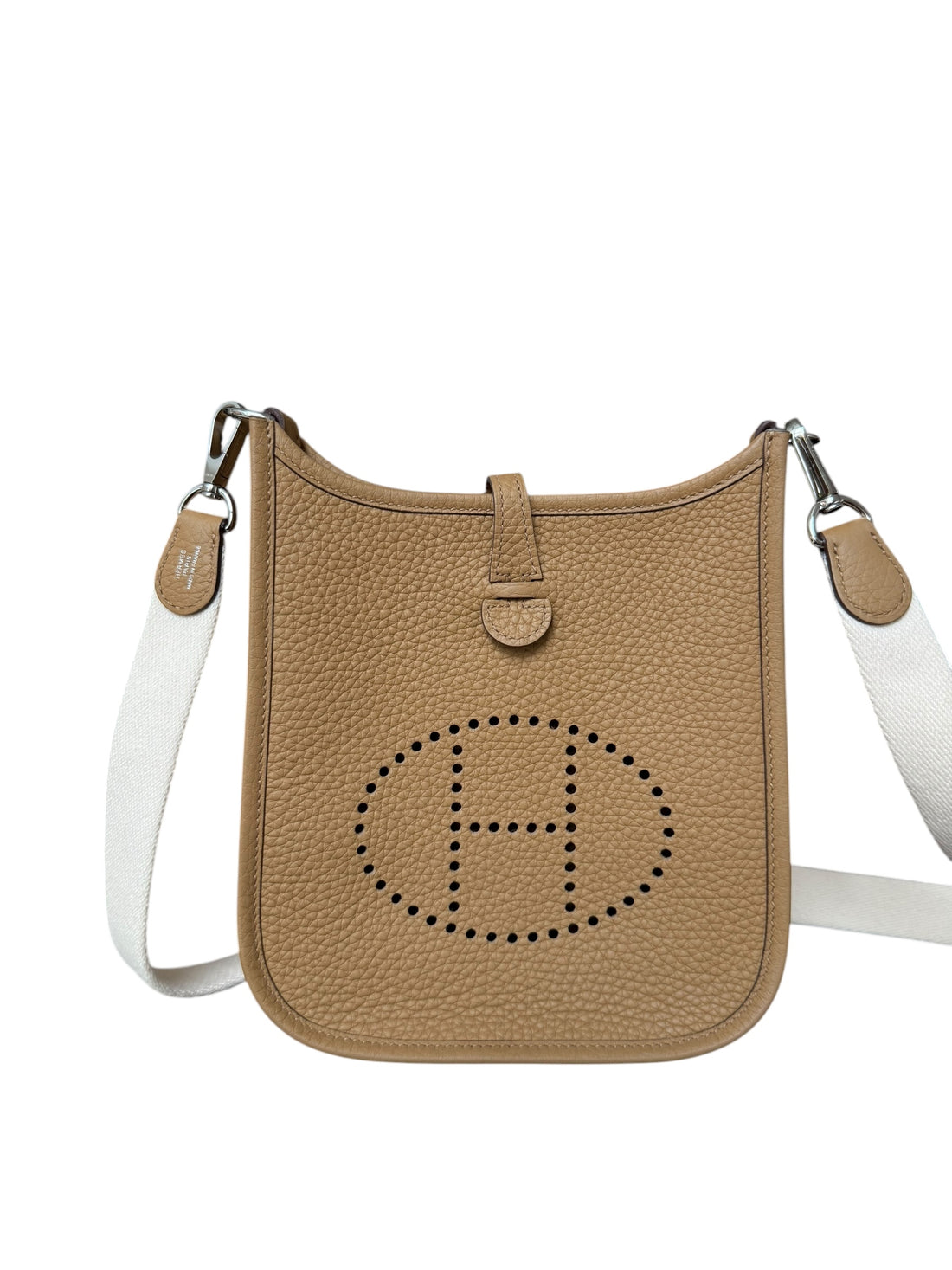 Hermès Evelyne 16 Mini Amazone Leder mit Palladium Hardware.