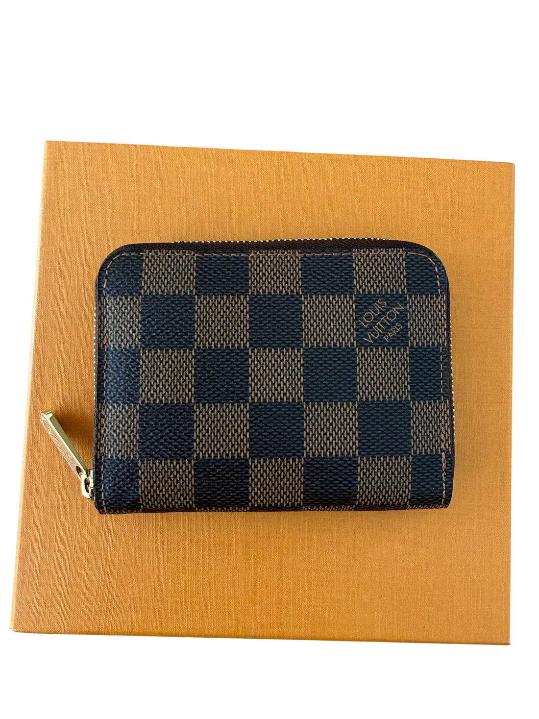 Louis Vuitton Zippy Coin in Damier Ebene