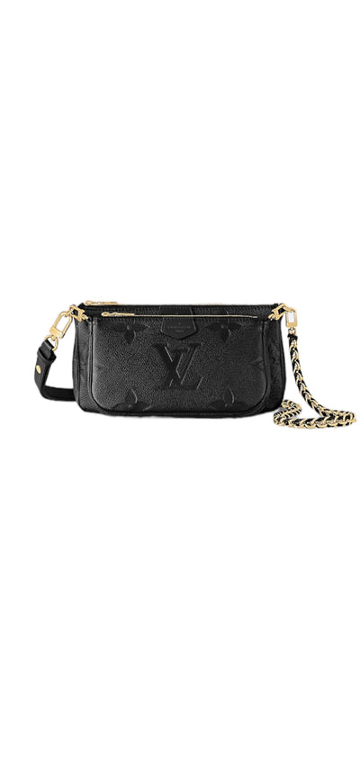 Louis Vuitton Tasche Multi Pochette Monogram Empreinte Leder