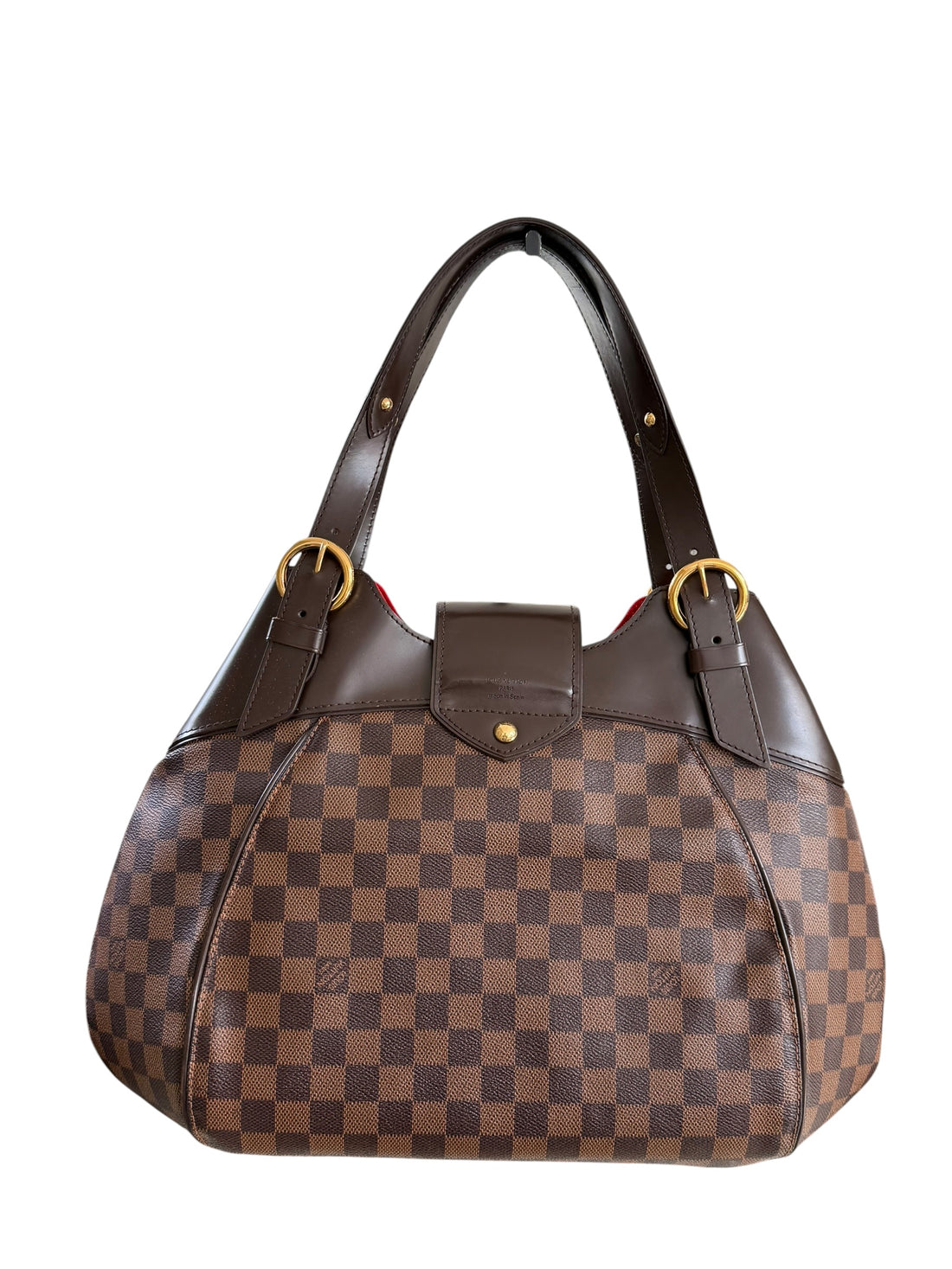 Louis Vuitton Sistina Schultertasche in Damier Ebene
