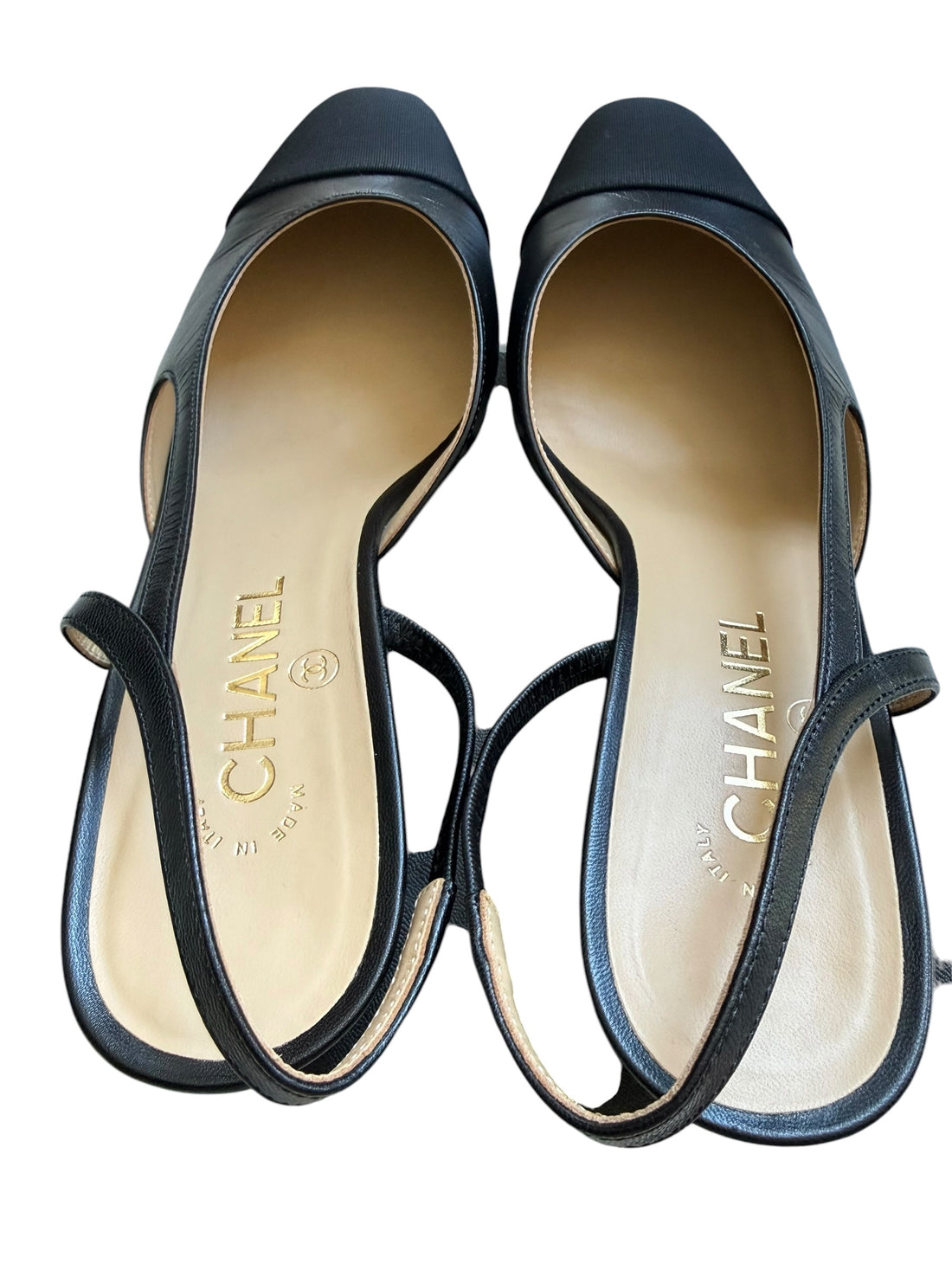 Chanel klassische Slingpumps in der Grösse 40C