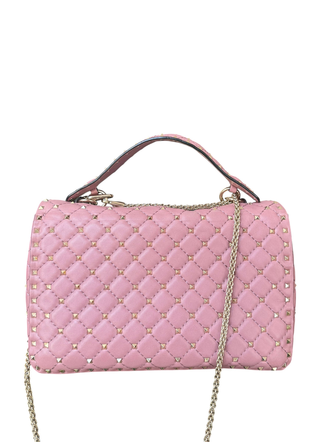 Valentino Garavani Spike Tasche in der Farbe rosa-nude