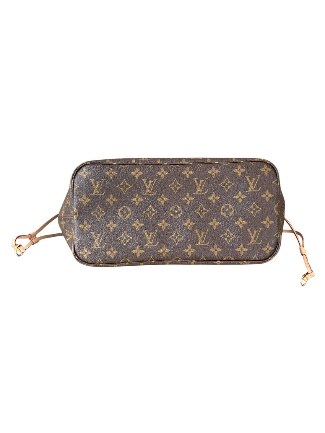 Louis Vuitton Neverfull MM in Monogram Canvas. Innen: Beiges Textilinnenfutter.