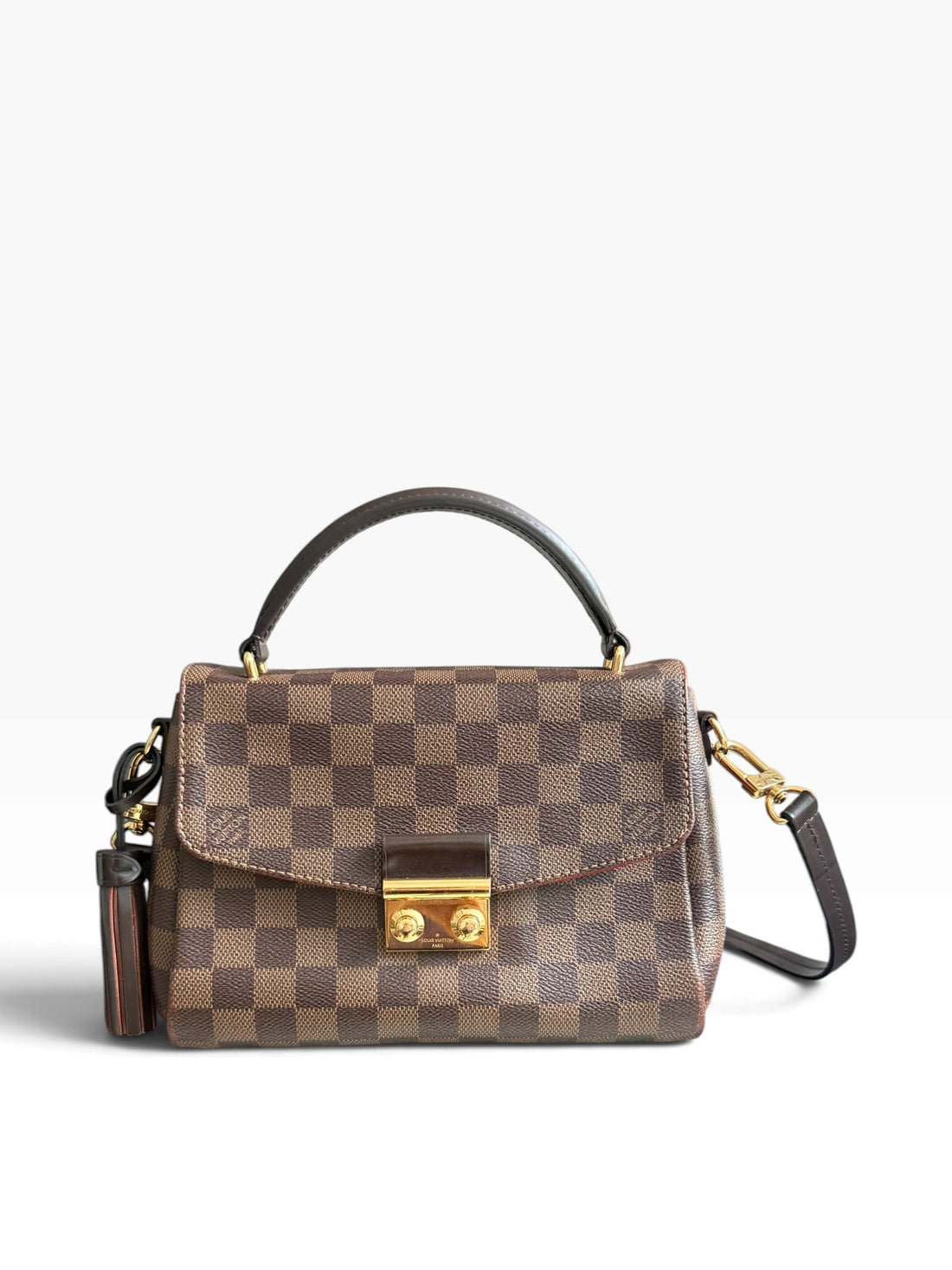 Louis Vuitton Croisette aus Damier Ebene Canvas