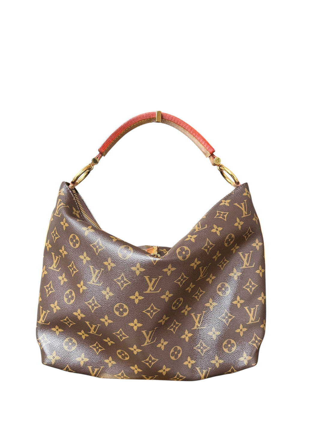 Louis Vuitton Sully pm Monogram Canvas mit breitem Schulterriemen