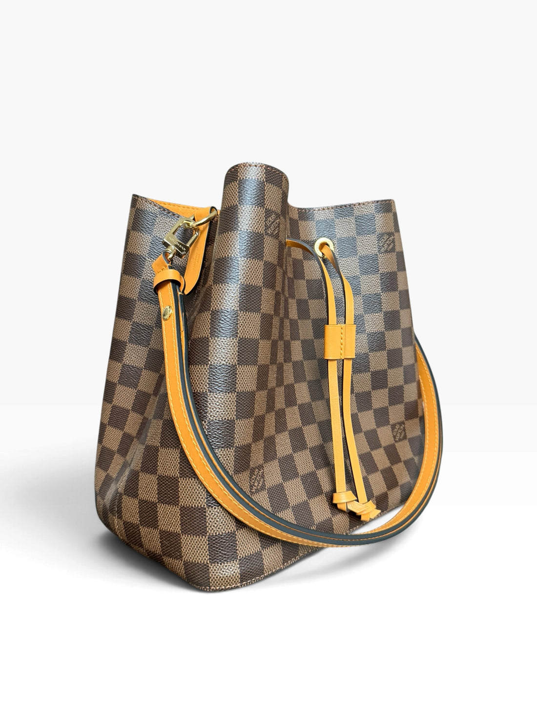 Louis Vuitton Néonoé MM Damier Ebene Safran