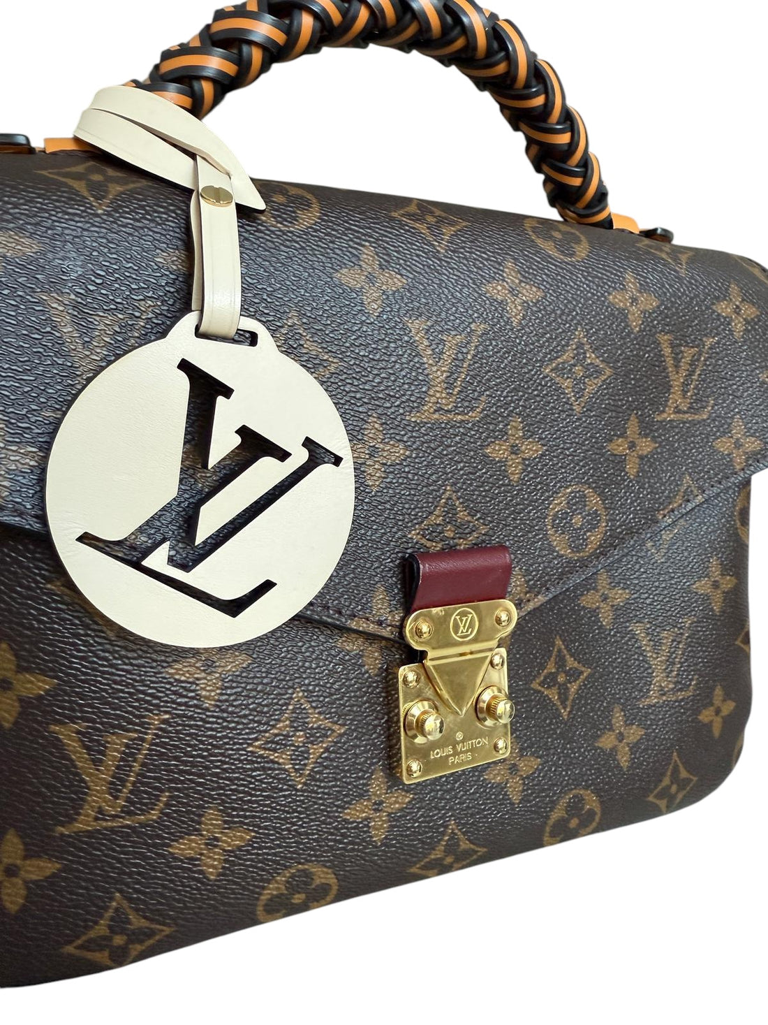 Louis  Vuitton Metis Braided Safran