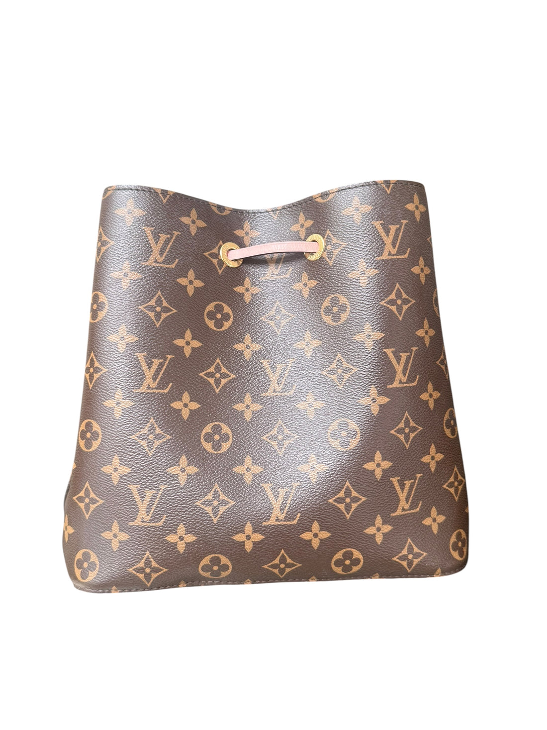 Louis Vuitton Néonoé MM Monogram Rosa mit verstellbarem und abnehmbarem Schulterriemen