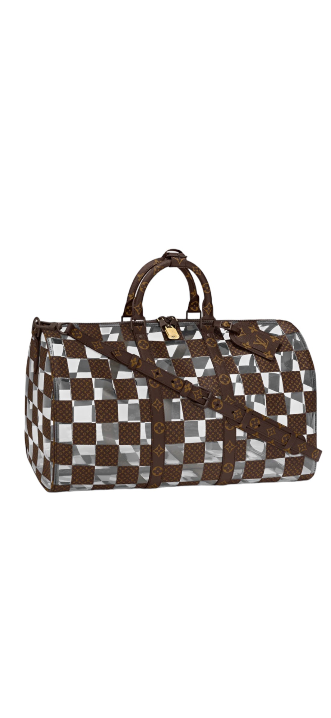 Louis Vuitton Handgepäcktasche Keepall 50 Monogram Chess